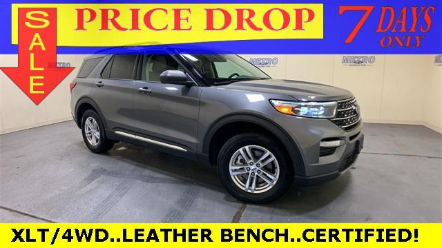 used 2022 Ford Explorer car, priced at $27,900