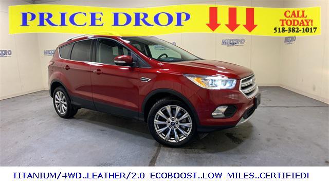 used 2018 Ford Escape car, priced at $17,300