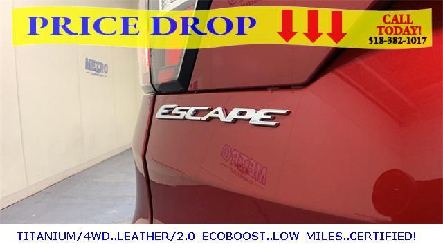 used 2018 Ford Escape car, priced at $17,300