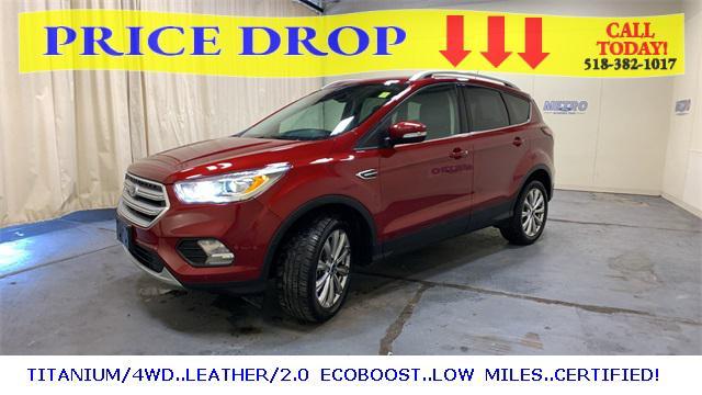 used 2018 Ford Escape car, priced at $17,300