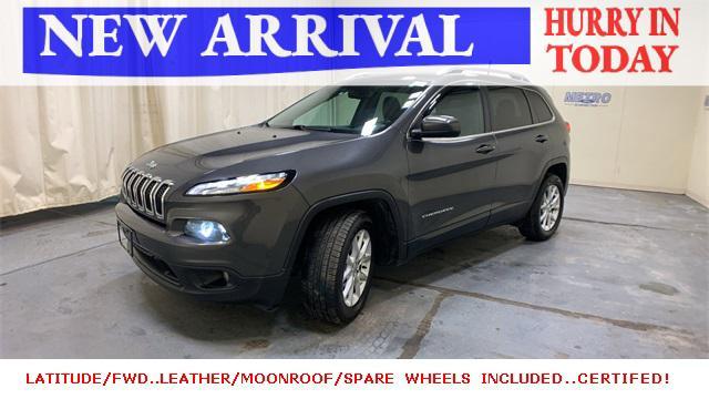 used 2018 Jeep Cherokee car, priced at $17,000