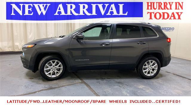 used 2018 Jeep Cherokee car, priced at $17,000