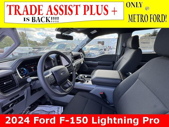 new 2024 Ford F-150 Lightning car, priced at $43,235