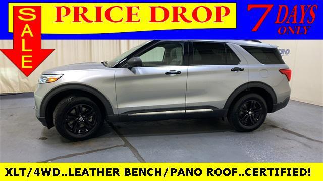 used 2021 Ford Explorer car, priced at $30,900