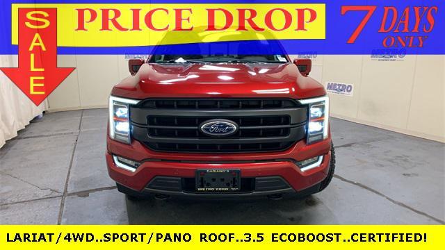 used 2021 Ford F-150 car, priced at $41,500