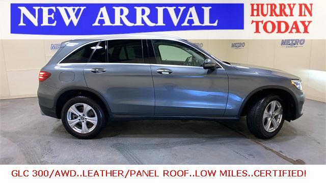 used 2018 Mercedes-Benz GLC 300 car, priced at $22,000