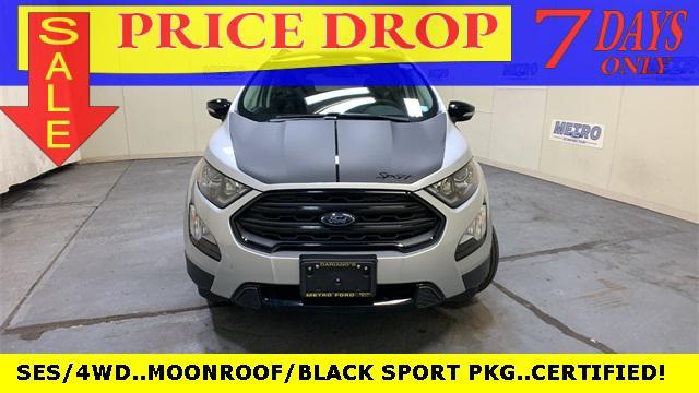 used 2021 Ford EcoSport car, priced at $19,500