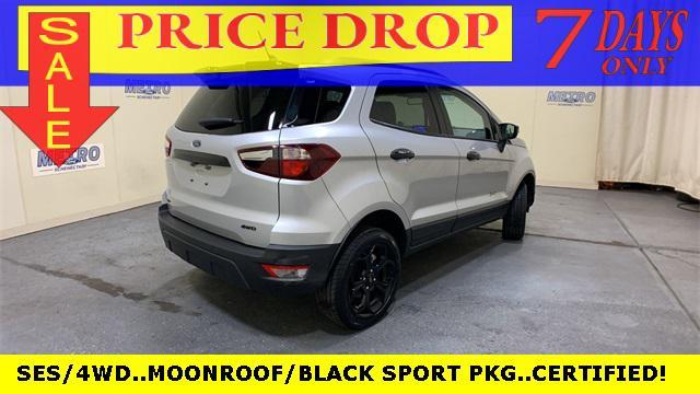 used 2021 Ford EcoSport car, priced at $19,500