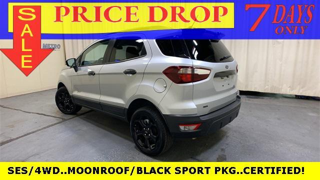 used 2021 Ford EcoSport car, priced at $19,500