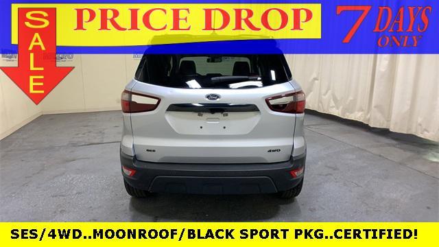 used 2021 Ford EcoSport car, priced at $19,500