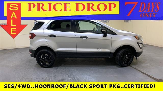 used 2021 Ford EcoSport car, priced at $19,500