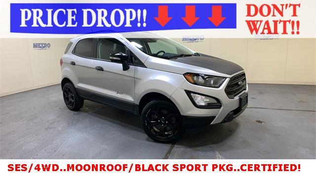 used 2021 Ford EcoSport car, priced at $19,500