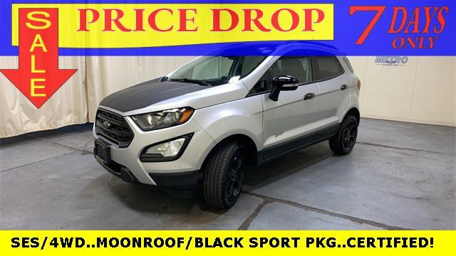 used 2021 Ford EcoSport car, priced at $19,500