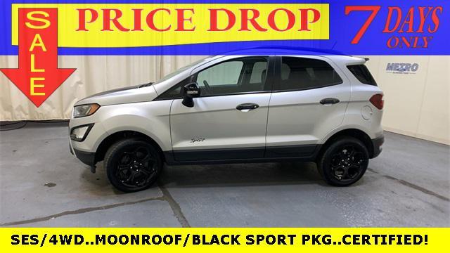 used 2021 Ford EcoSport car, priced at $19,500