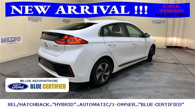 used 2019 Hyundai Ioniq Hybrid car, priced at $18,000