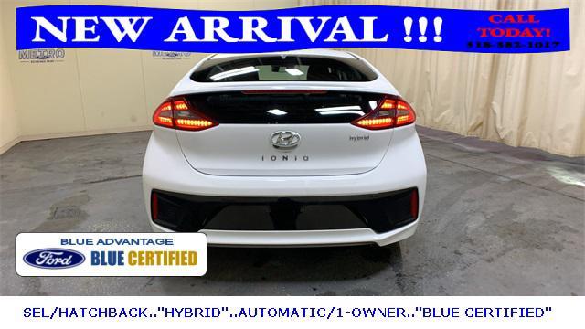 used 2019 Hyundai Ioniq Hybrid car, priced at $18,000