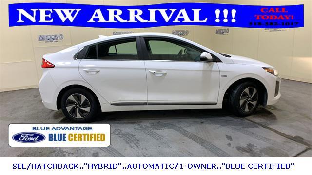 used 2019 Hyundai Ioniq Hybrid car, priced at $18,000