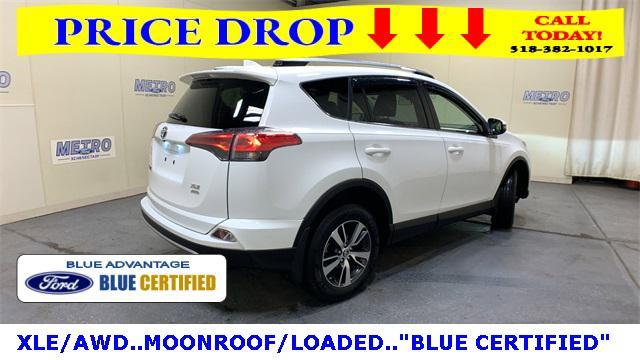 used 2018 Toyota RAV4 car, priced at $19,500