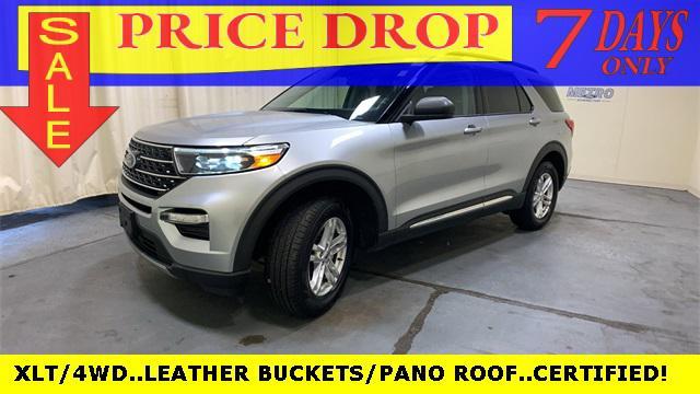 used 2022 Ford Explorer car, priced at $28,500