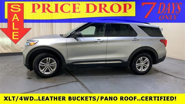 used 2022 Ford Explorer car, priced at $28,500