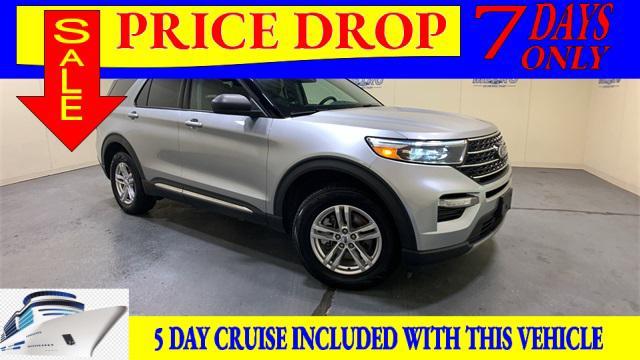 used 2022 Ford Explorer car, priced at $28,500