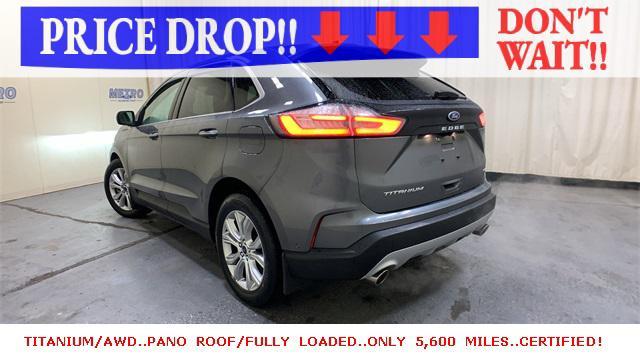 used 2021 Ford Edge car, priced at $32,000