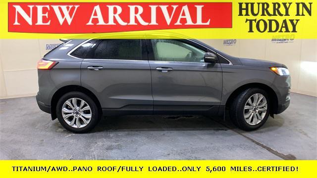 used 2021 Ford Edge car, priced at $32,000