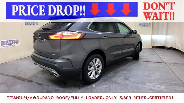 used 2021 Ford Edge car, priced at $32,000