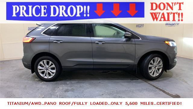 used 2021 Ford Edge car, priced at $32,000