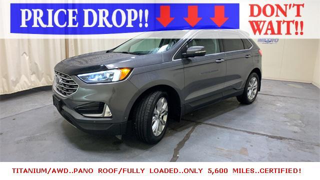 used 2021 Ford Edge car, priced at $32,000