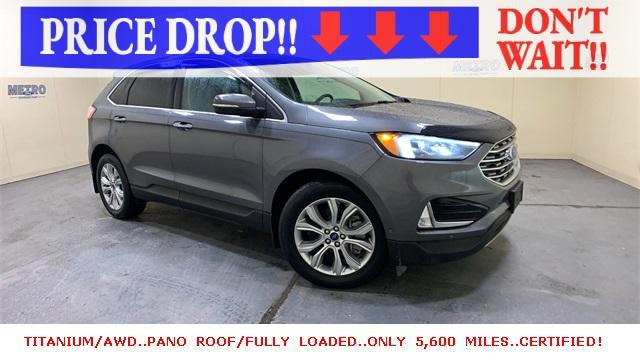 used 2021 Ford Edge car, priced at $32,000