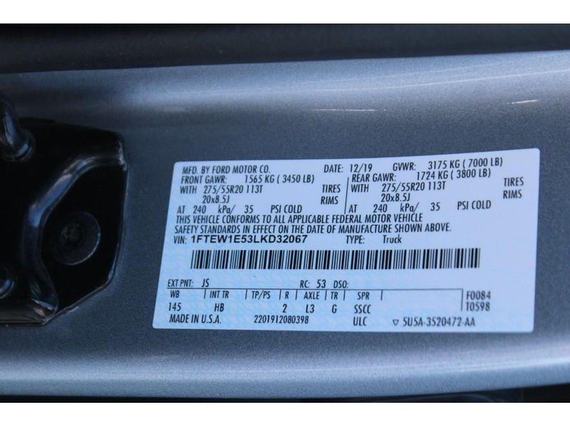 used 2020 Ford F-150 car, priced at $38,668