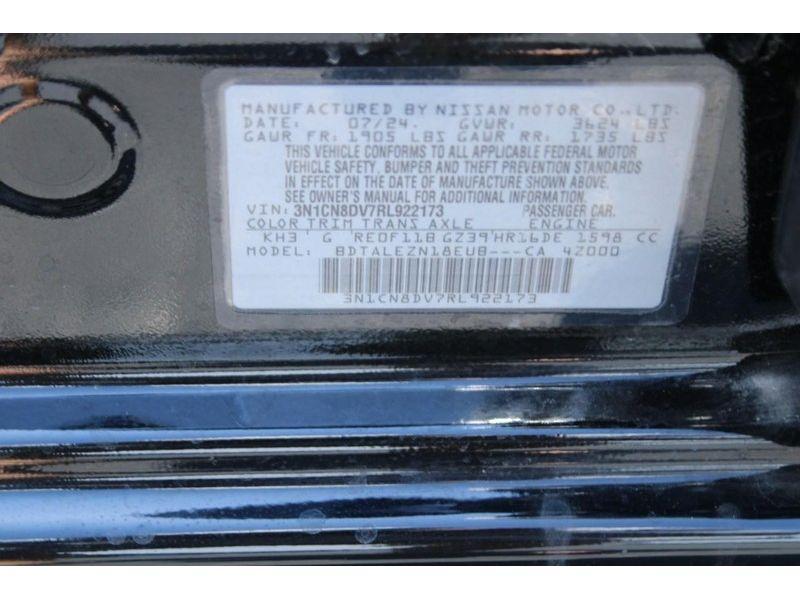 used 2024 Nissan Versa car, priced at $17,654