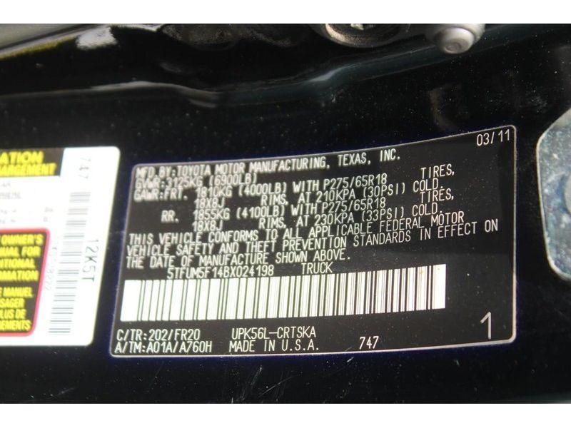 used 2011 Toyota Tundra car, priced at $11,985