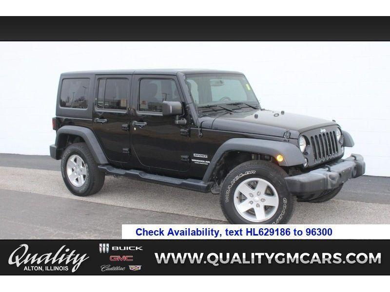 used 2017 Jeep Wrangler Unlimited car, priced at $23,985