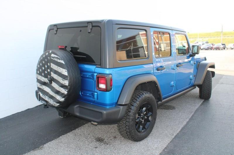 used 2021 Jeep Wrangler Unlimited car, priced at $31,985