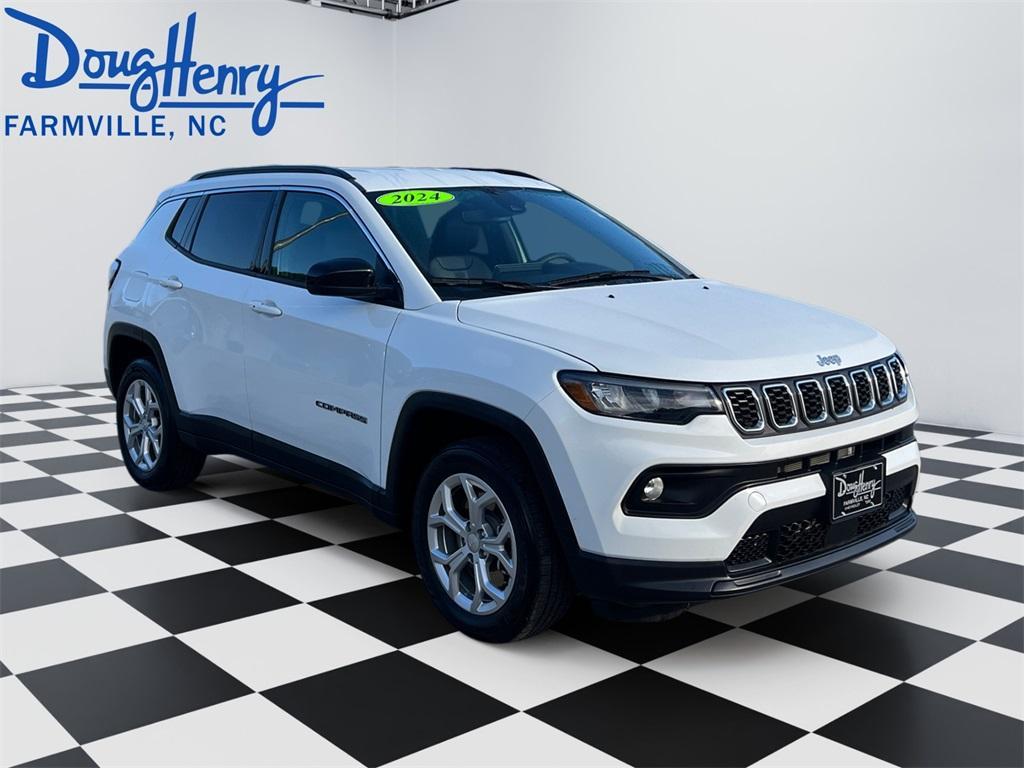 used 2024 Jeep Compass car, priced at $20,995