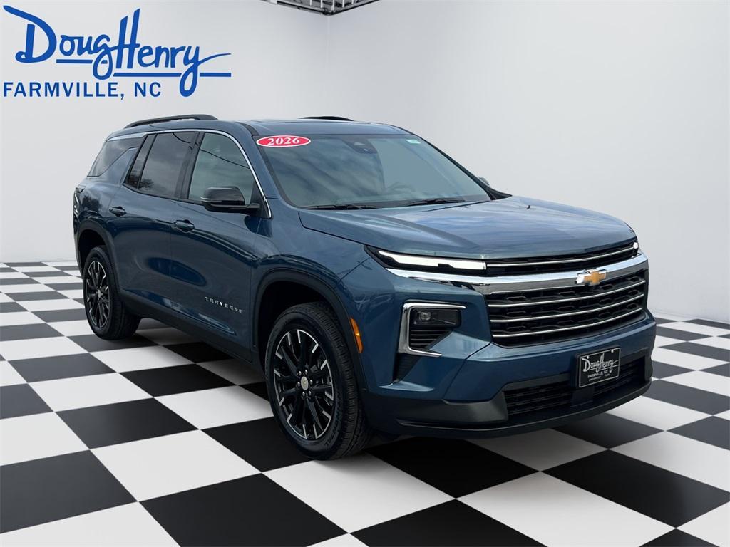 new 2026 Chevrolet Traverse car, priced at $44,635