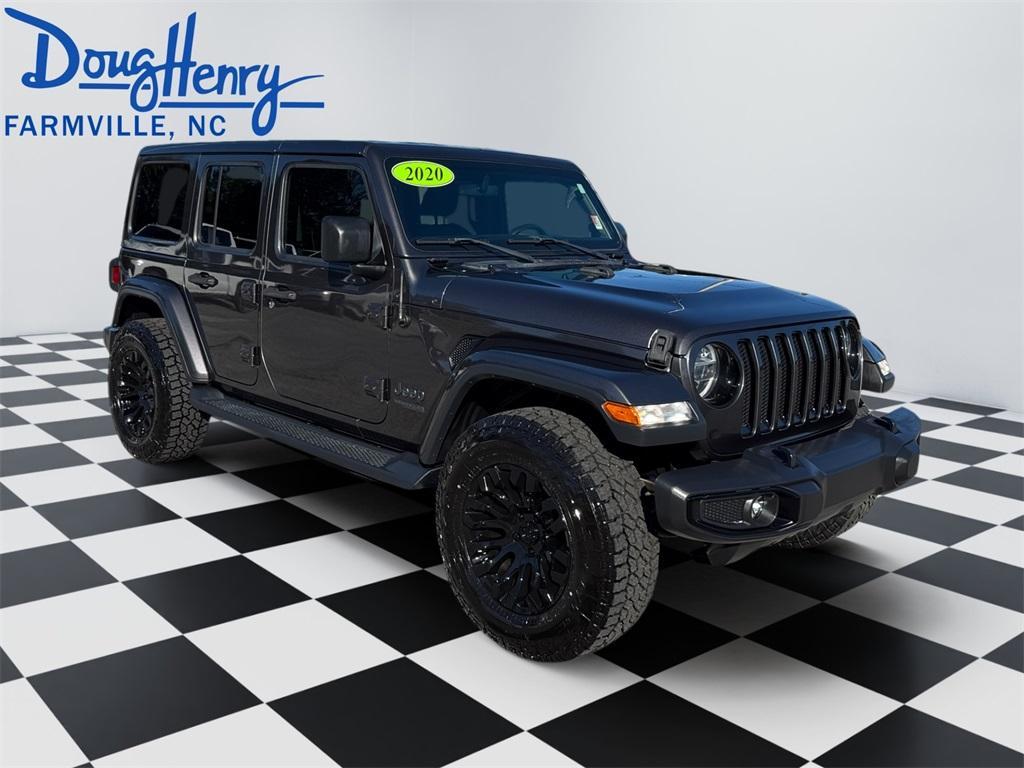 used 2020 Jeep Wrangler Unlimited car, priced at $27,995