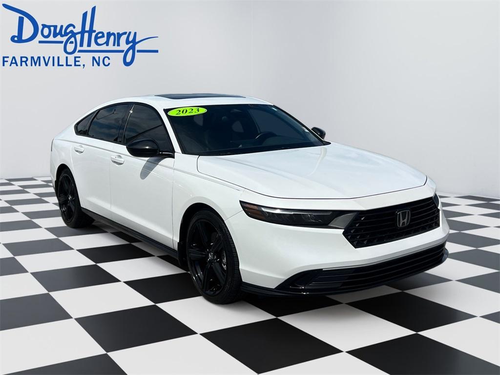 used 2023 Honda Accord Hybrid car, priced at $27,995