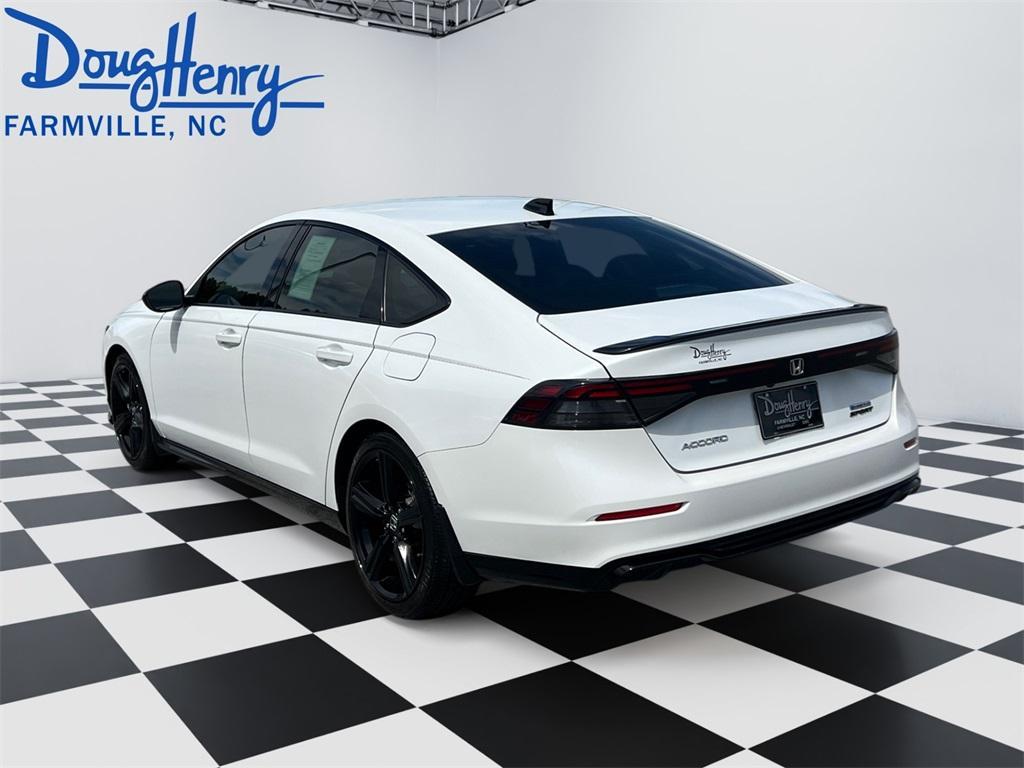 used 2023 Honda Accord Hybrid car, priced at $27,995