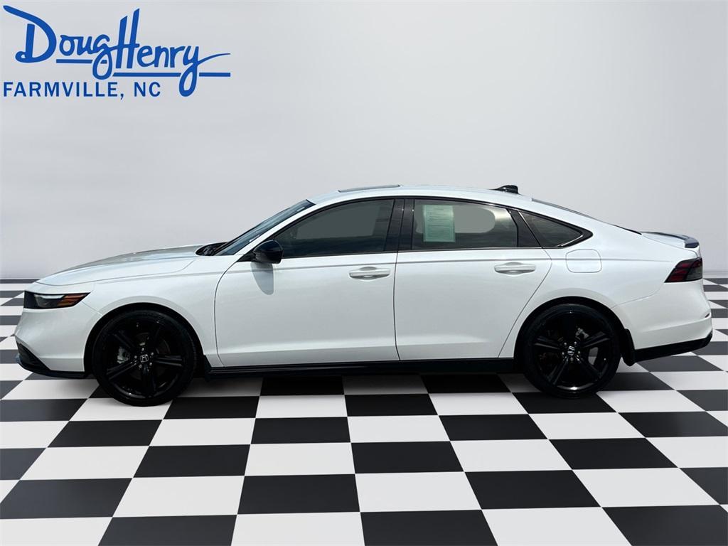 used 2023 Honda Accord Hybrid car, priced at $27,995