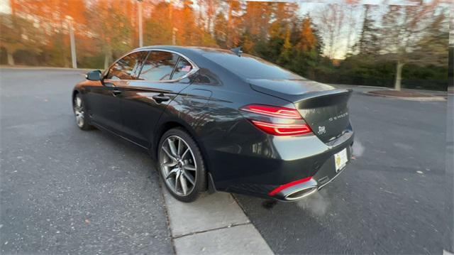 used 2023 Genesis G70 car, priced at $37,000