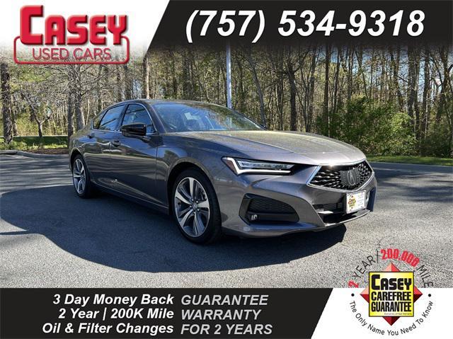 used 2023 Acura TLX car, priced at $42,500
