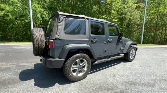 used 2018 Jeep Wrangler JK Unlimited car, priced at $23,000