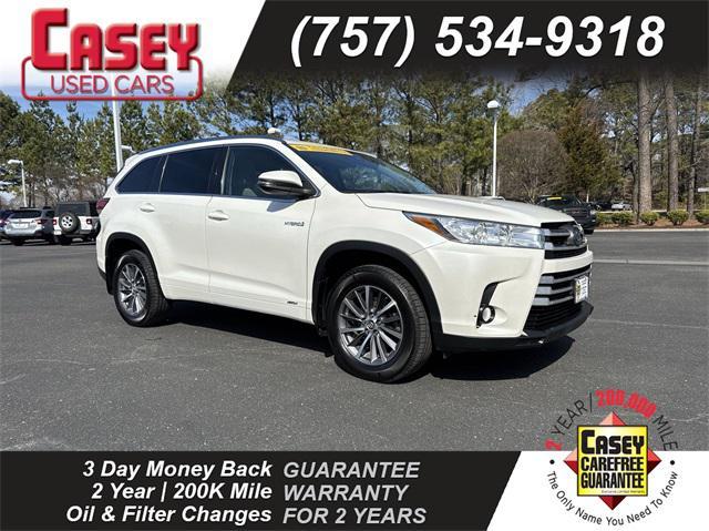 used 2018 Toyota Highlander Hybrid car, priced at $23,200