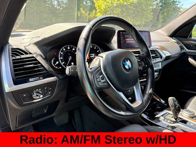 used 2019 BMW X3 car, priced at $19,500