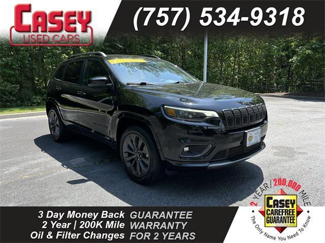 used 2021 Jeep Cherokee car, priced at $25,200