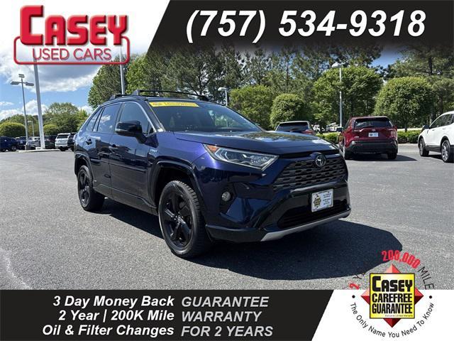 used 2019 Toyota RAV4 Hybrid car, priced at $29,900