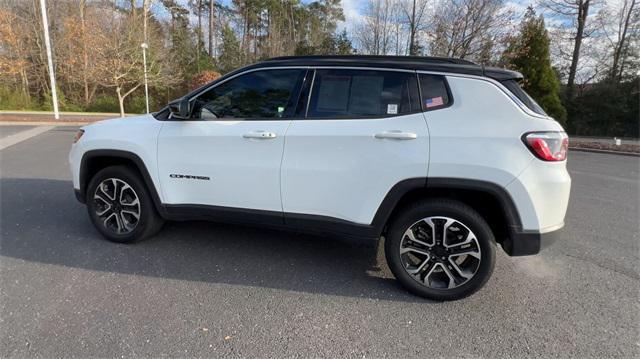 used 2024 Jeep Compass car, priced at $32,000